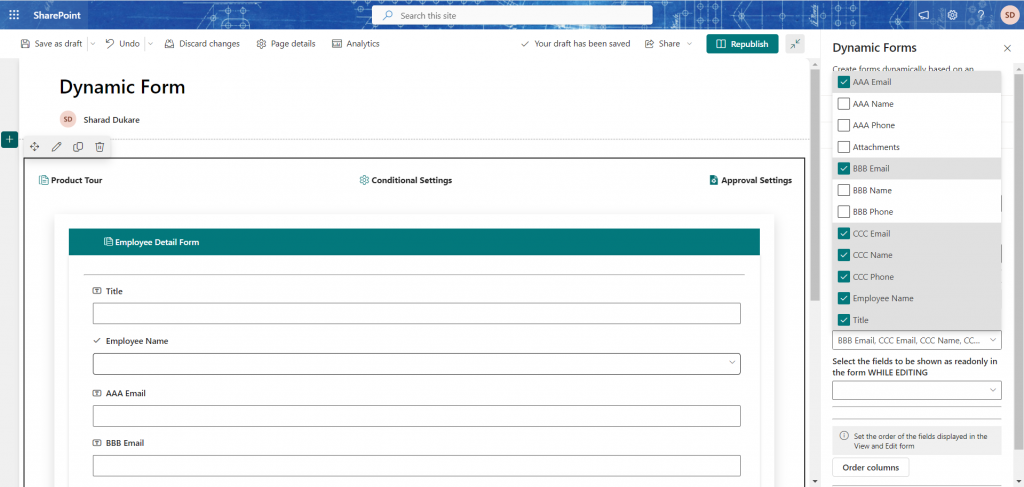 Dynamic Forms For Share Point Online 1 Dynamic Forms