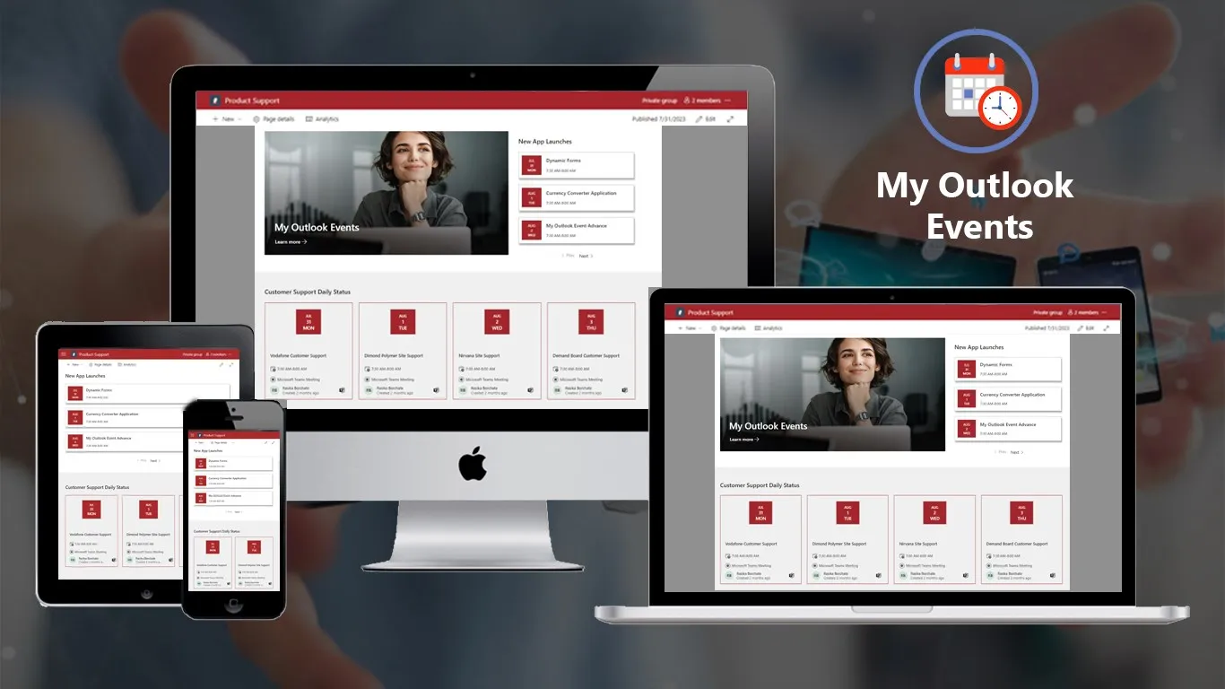 Conais-My Outlook Events